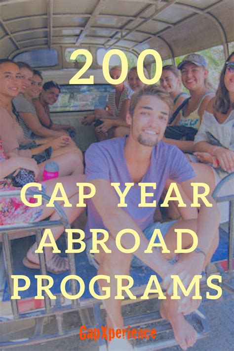 cheap gap year programs abroad.